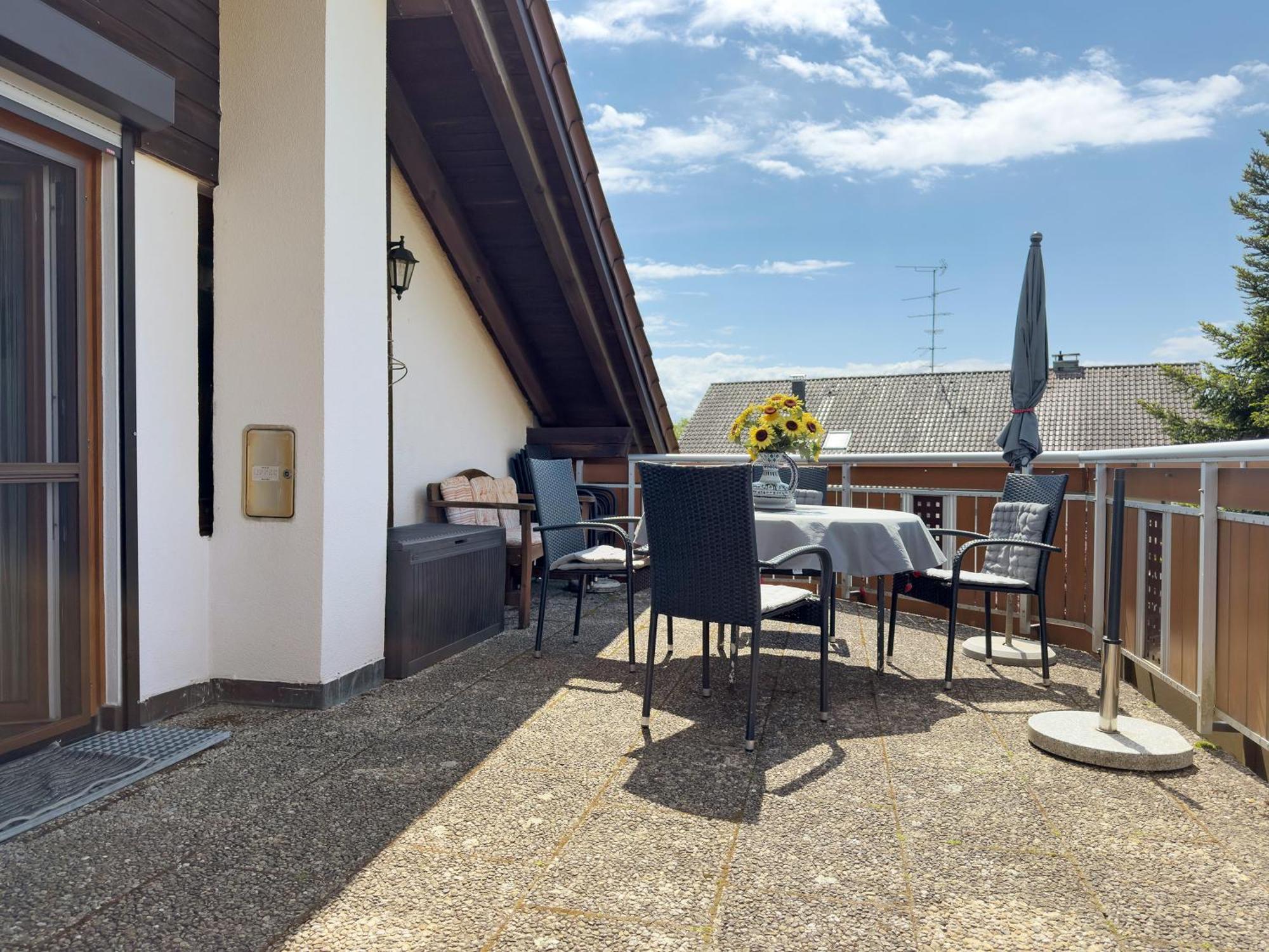 Ferienwohnung 'Haus Bluetenmeer' Langenargen Bagian luar foto